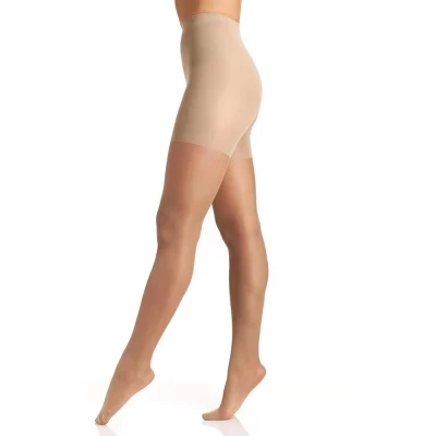 Шелковистые колготки Extra Wear Control Top с усиленным носком - 4428