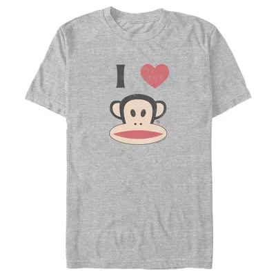 Мужская футболка Athletic Heather от Distressed I Heart Julius