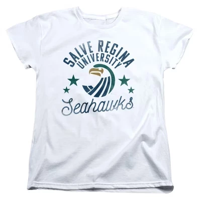 Женская футболка Salve Regina University Seahawks белого цвета