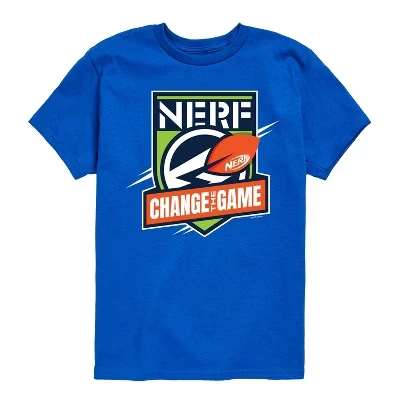 Футболка для мальчиков Nerf Change The Game, синяя