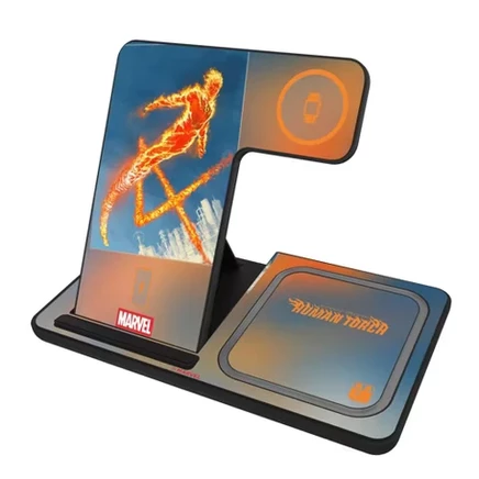 Зарядная станция Keyscaper 3-в-1 15 Вт, Human Torch