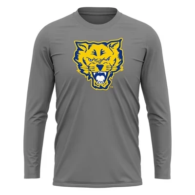 Мужской лонгслив NCAA Fort Valley State, графитовый