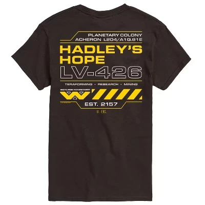Мужская футболка Aliens Hadley's Hope, коричневая