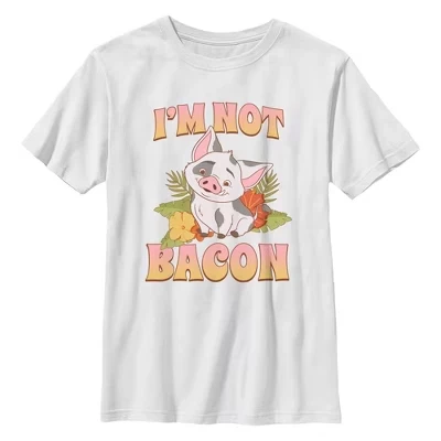 Мужская футболка Pua I'm Not Bacon белого цвета