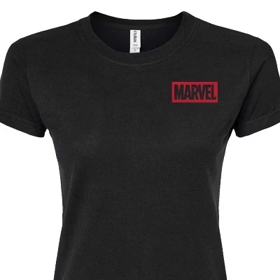 Women's -  - Daredevil Circle Fitted Graphic T-Shirt black
