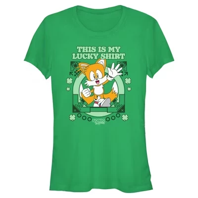 Женская футболка My Lucky Clover Tails для юниорок kelly