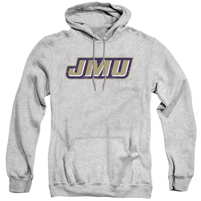 Спортивная толстовка с капюшоном для взрослых James Madison University JMU Official Distressed Primary Adult