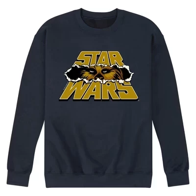 Мужская флисовая толстовка с логотипом Chewbacca Rip Graphic, синяя