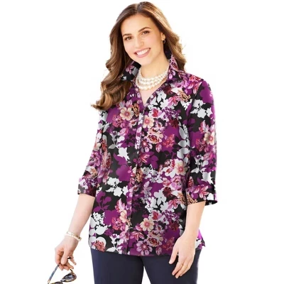 berry floral overlay
