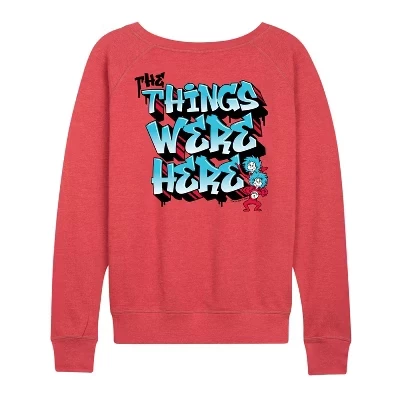 Женский лонгслив Dr. Seuss Things Were Here, красный