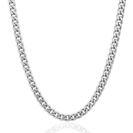 Мужское ожерелье West Coast Jewelry Cuban 6 мм, 61 см
