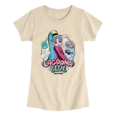 Футболка для девочек Mattel Lagoona Blue, бежевая