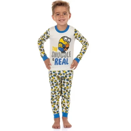 Пижама для мальчиков Intimo Minions 2‑предметная, разноцветная
