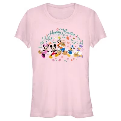 Женская футболка Junior's Mickey & Friends с надписью 