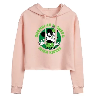 Женское худи Disney Shamrock Wishes Irish Kisses, синее