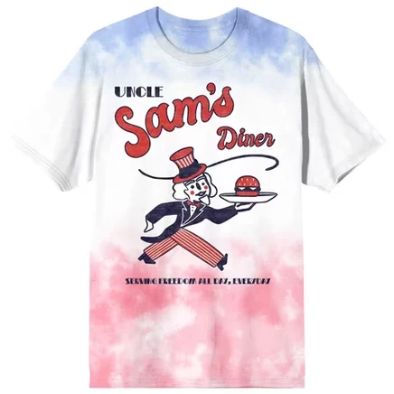 Мужская футболка Bioworld Uncle Sam's Diner