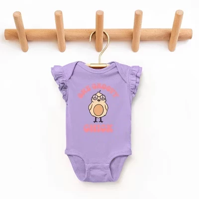 Боди One Groovy Chick Baby с развевающимися рукавами