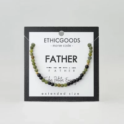 Мужской браслет Ethic Goods «Отец», зеленый
