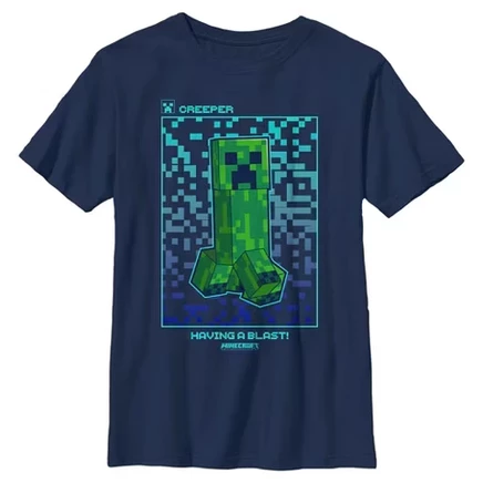 Футболка Boys Creeper's Having a Blast темно-синяя