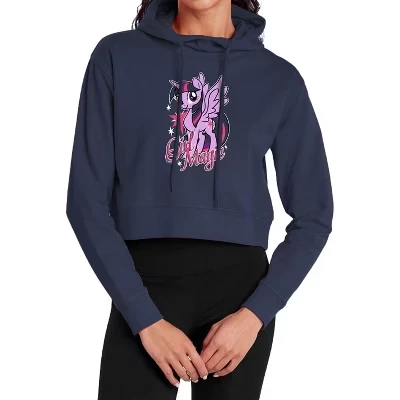 Женское худи Rick and Morty My Little Pony, голубое