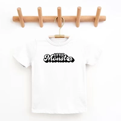 Футболка для детей The Juniper Shop «Монстр», белая