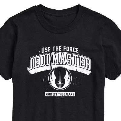 Men's -  - Jedi Master Short Sleeve Graphic T-Shirt black
