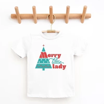 Футболка для девочек Juniper Shop Merry Lady, белая