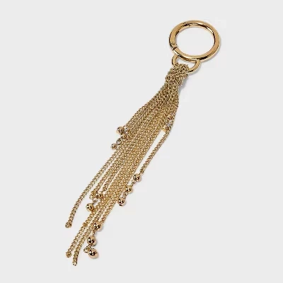 Подвесная сумка с бахромой на цепочке Charm - ™ gold