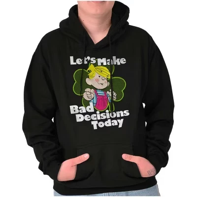 Унисекс худи Brisco Brands Dennis the Menace, черное