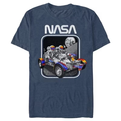Мужская футболка Astronaut Duo Space Exploration Vehicle для исследования космоса