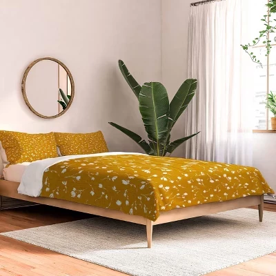 Комплект постельного белья Deny Designs Schatzi, желтый