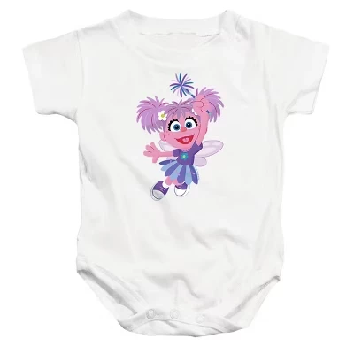 Пушистые друзья малыша навсегда! Детское боди Abby Cadabby белого цвета