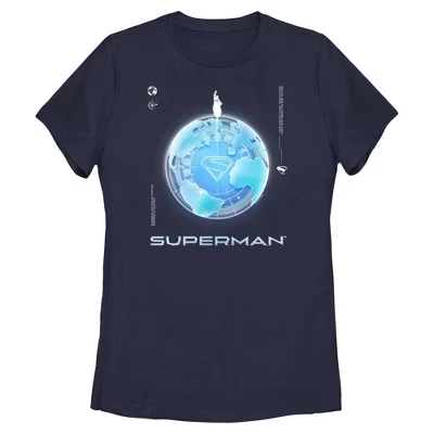 Женская футболка DC Comics Superman «Выбор», синяя
