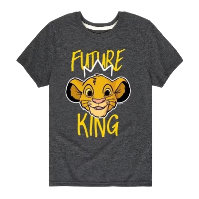 Графическая футболка Simba Future King с коротким рукавом heather charcoal
