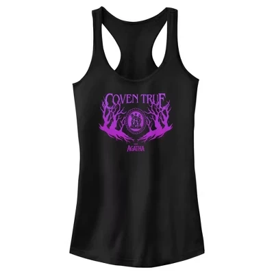 Junior's : Майка Agatha All Along Coven True Racerback черного цвета