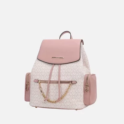 Рюкзак MKF Collection Issah из веганской кожи, персиковый