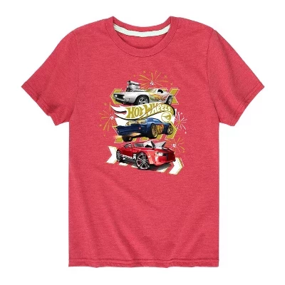 Футболка с коротким рукавом Happy Holidays Car Track с графическим рисунком