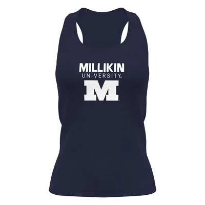 Женская спортивная майка Millikin University с основным логотипом