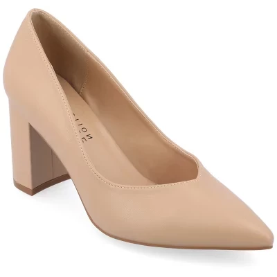 Женские лодочки Journee Collection Simonne, миндальные