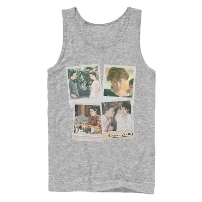 Мужская майка Universal Sixteen Candles Polaroids, меланжевая