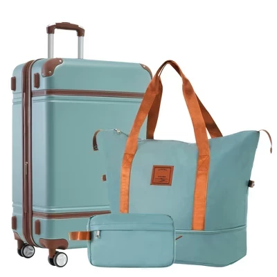 Чемодан Whisen 28″ с TSA-замком, зеленый
