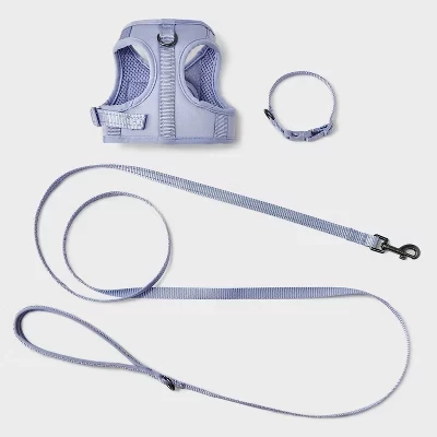 Комплект ошейников и поводков для собак Comfort Walk - ™ 3шт