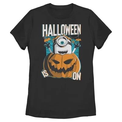 Женская футболка Stuart Pumpkin черного цвета с надписью 