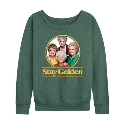 Женский лонгслив The Golden Girls, можжевеловый меланж