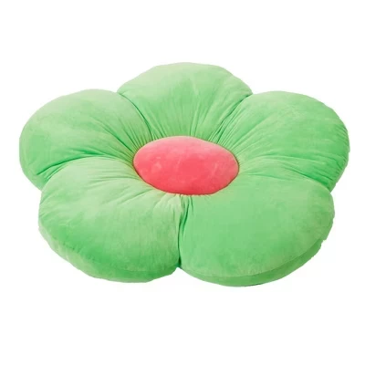 Напольная подушка ecr4kids flower 89 см, зеленая