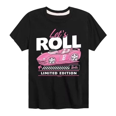 Футболка с коротким рукавом и рисунком Lets Roll черного цвета