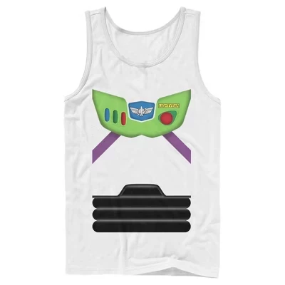 Мужская футболка Buzz Lightyear Costume Tee безрукавка белого цвета