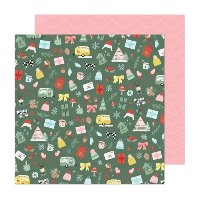 Бумага CRATE PAPER 12×12″, разноцветная