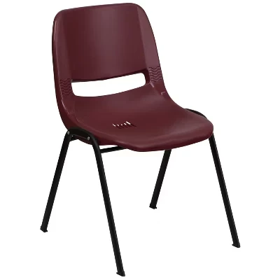 Стул Flash Furniture HERCULES штабелируемый, бордовый