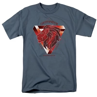 Мужская футболка Harry Potter Gryffindor, серая